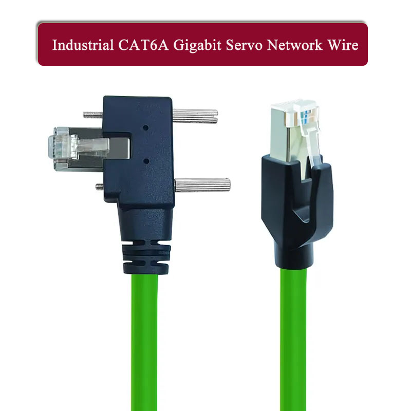 Cable Lock Flexible - Cavo Ethernet Industriale CAT6A Gigabit RJ45