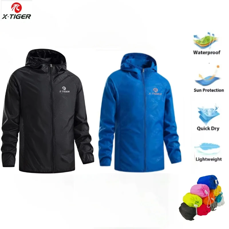 X-TIGER Pelle Giacca da trekki - Cycling Rain Jacket Commute recensione e prezzo